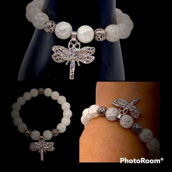 Handmade by BG Jewelry Dragonfly Charm Bracelet Poshmark